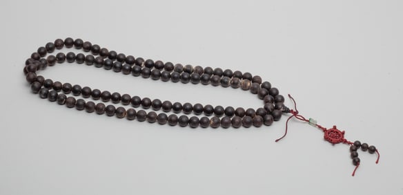 Vintage Chinese Sandalwood Prayer Beads