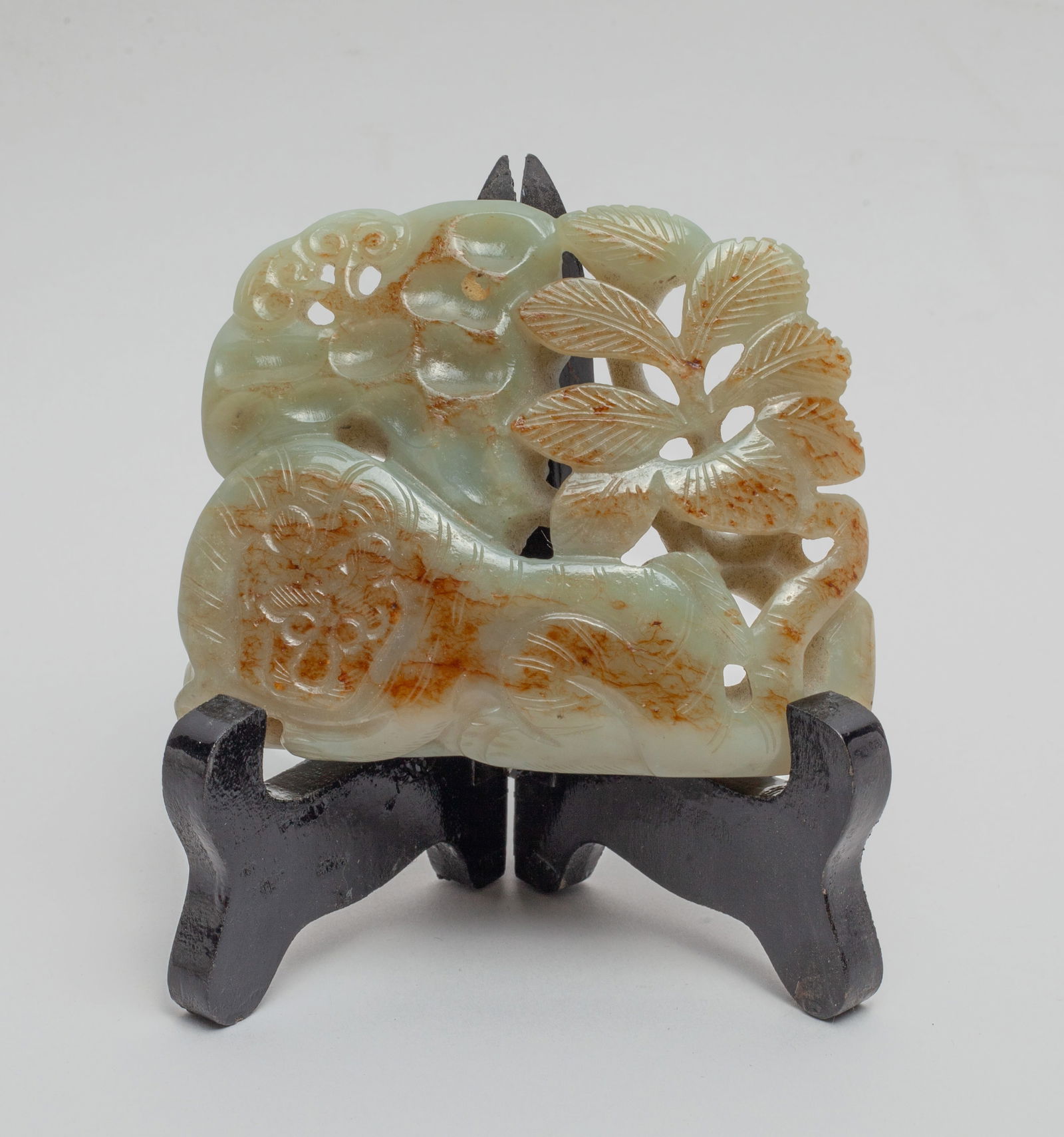 Large Chinese Russet Jade Plaque (1 of 7)