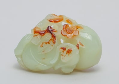 Large Chinese Russet Jade Pendant