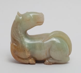 Chinese Jade Carved Horse