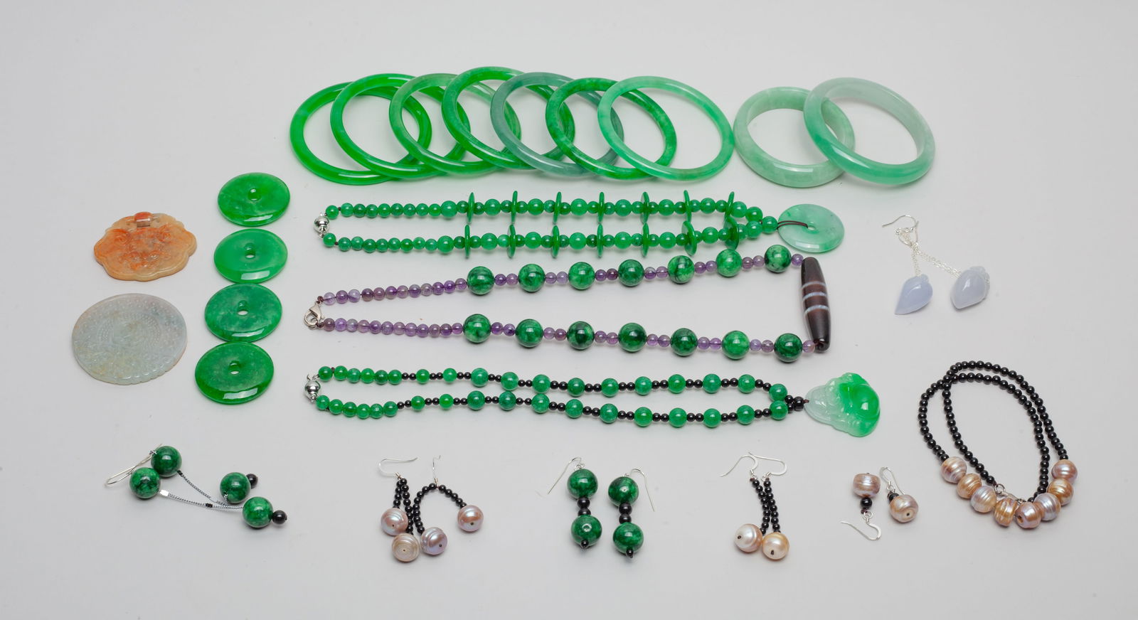 Estate Chinese Bangles & Jewelry (1 of 13)