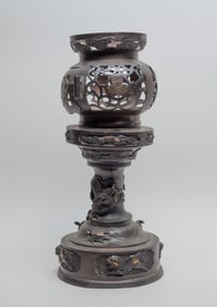 Japanese Meiji Dragon Vase