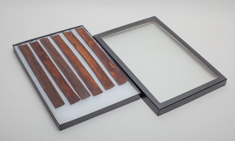 Collectible Chinese Wood Book Sticks