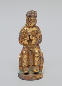 Korean Gilt Bronze Buddha