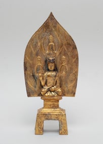 Chinese Gilt Bronze Buddha