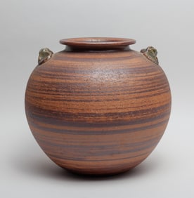 Large Studio Art Hand Thrown Jar