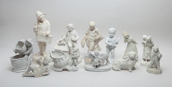 Continental Porcelain Sculptures