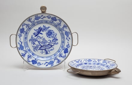 Continental Porcelain Warmer Plate