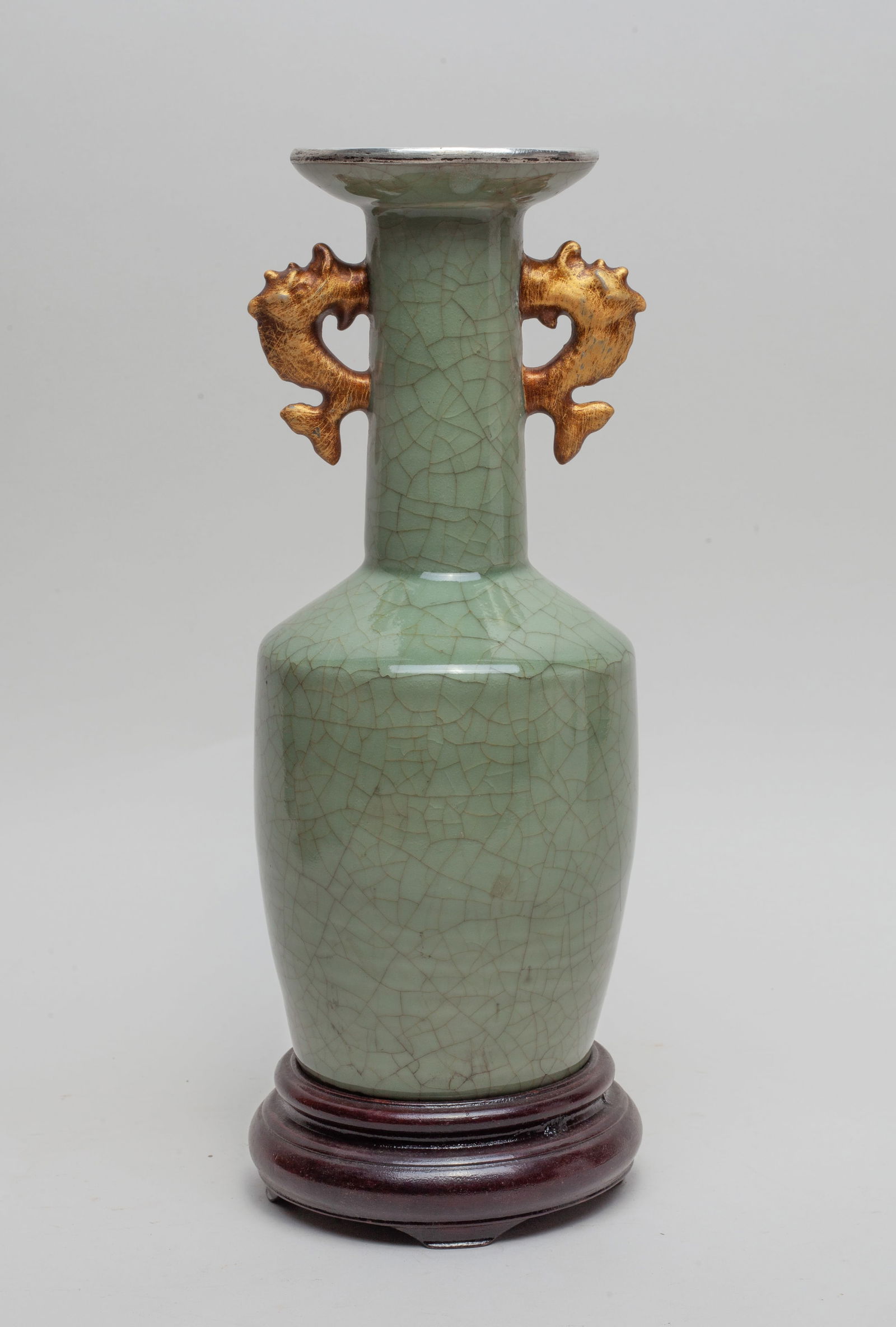 Chinese Longquan Ware Porcelain Vase (1 of 11)