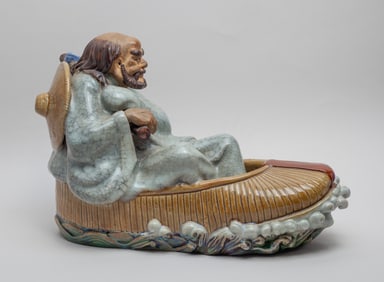 Large Chinese Stoneware Sculpture