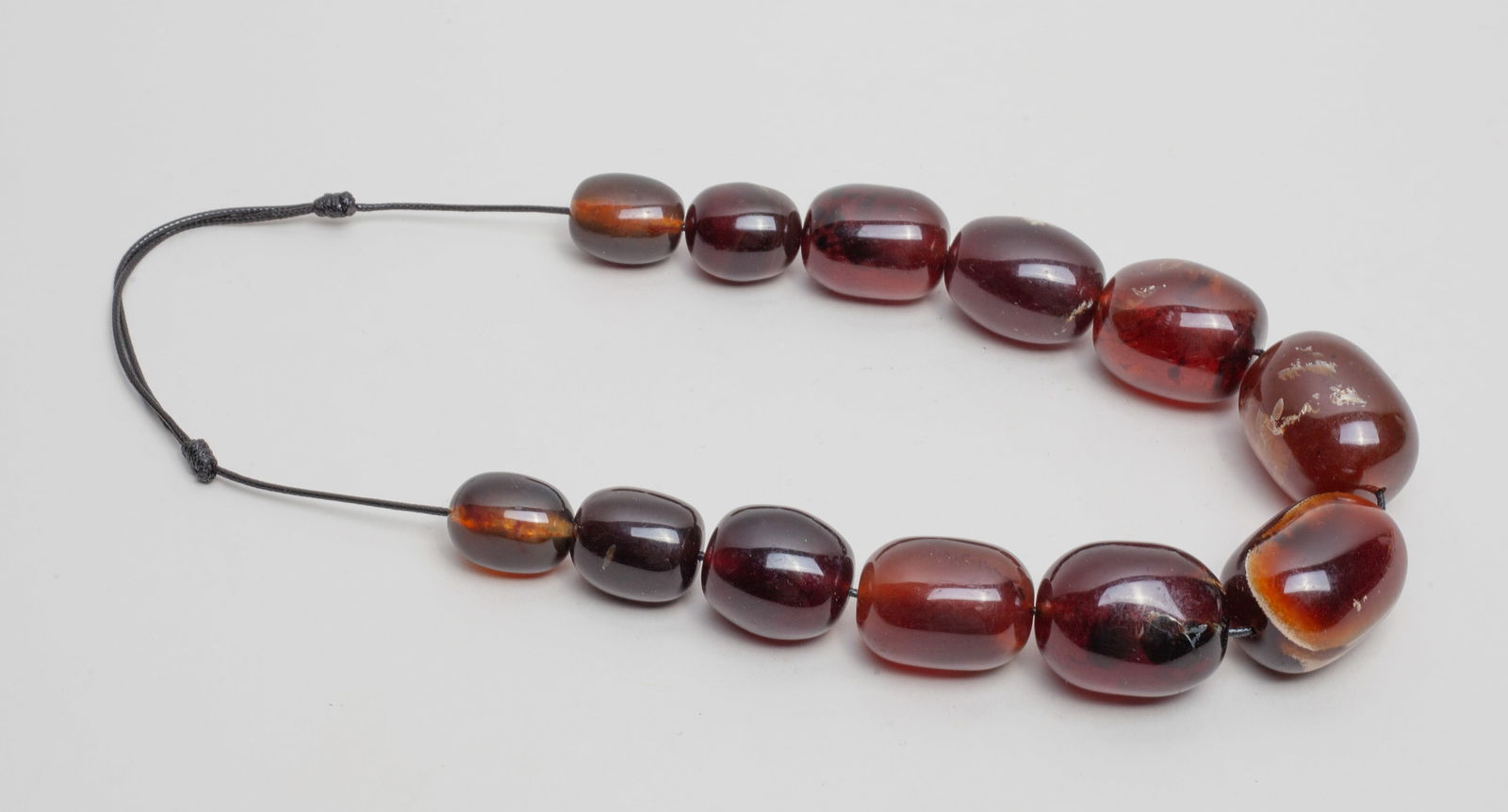 Root Amber Chunk Bead Necklace (1 of 11)
