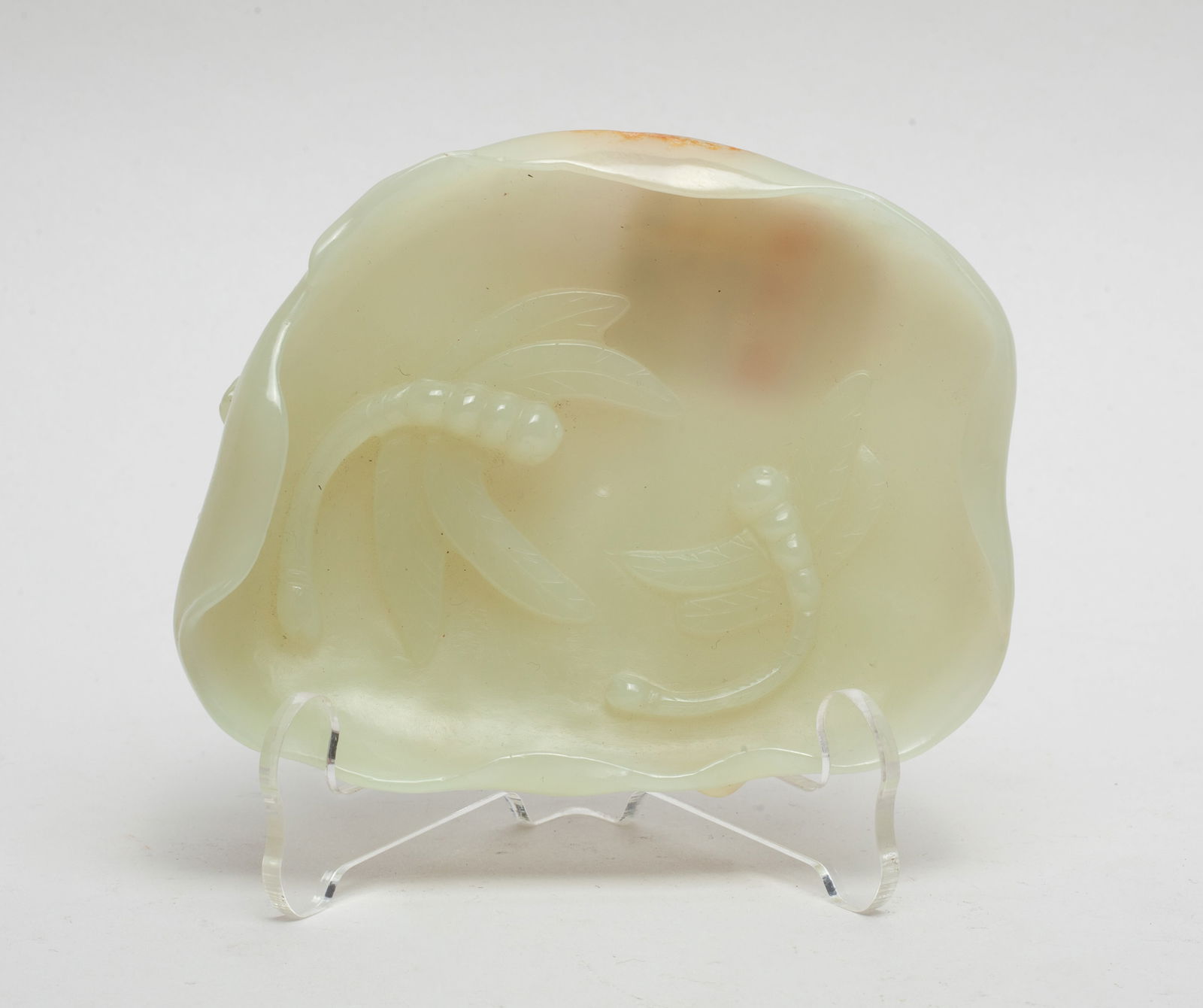 Chinese Jade Carved Brush Washer (1 of 9)