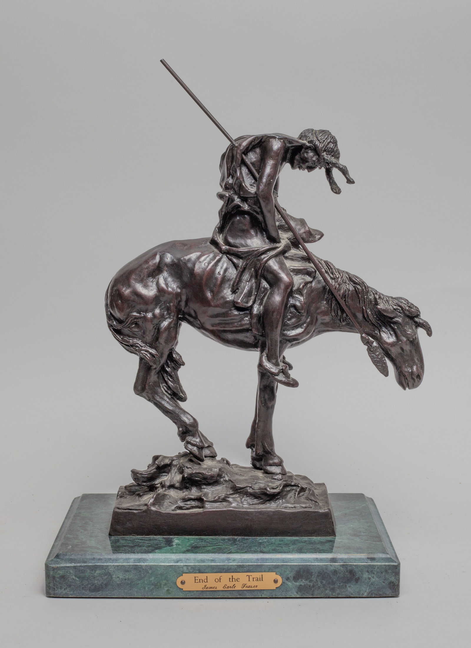 Collectible Vintage Bronze Table Sculpture (1 of 14)