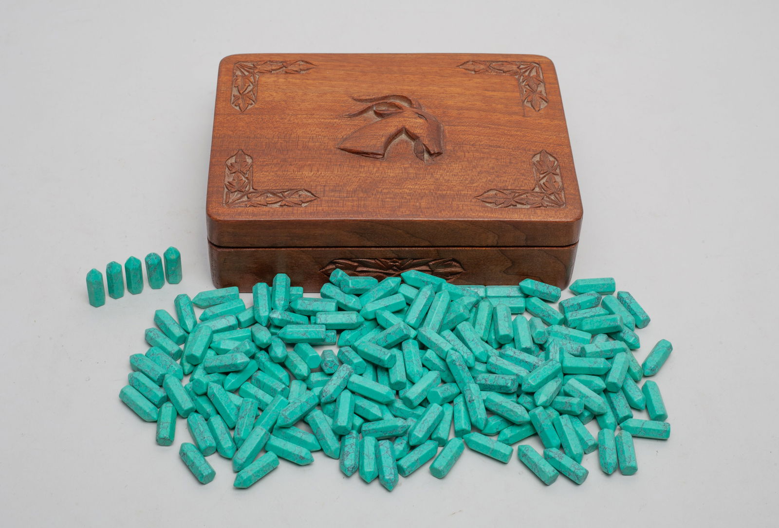 Box of Gemstone Points (1 of 6)