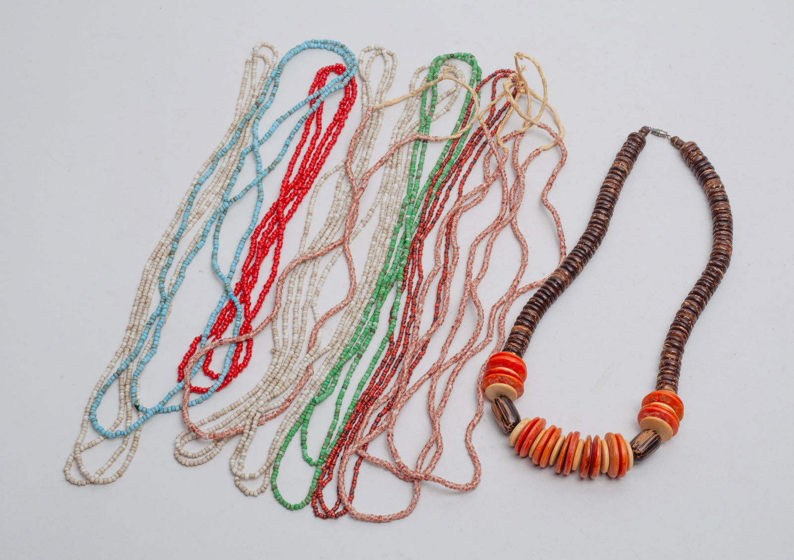 Collection of African Beads Necklaces (1 of 9)