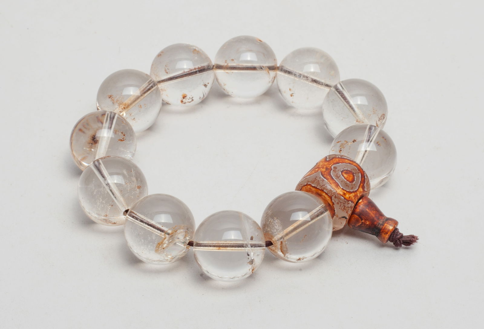 Chinese Large Rock Crystal Prayer Beads (1 of 7)