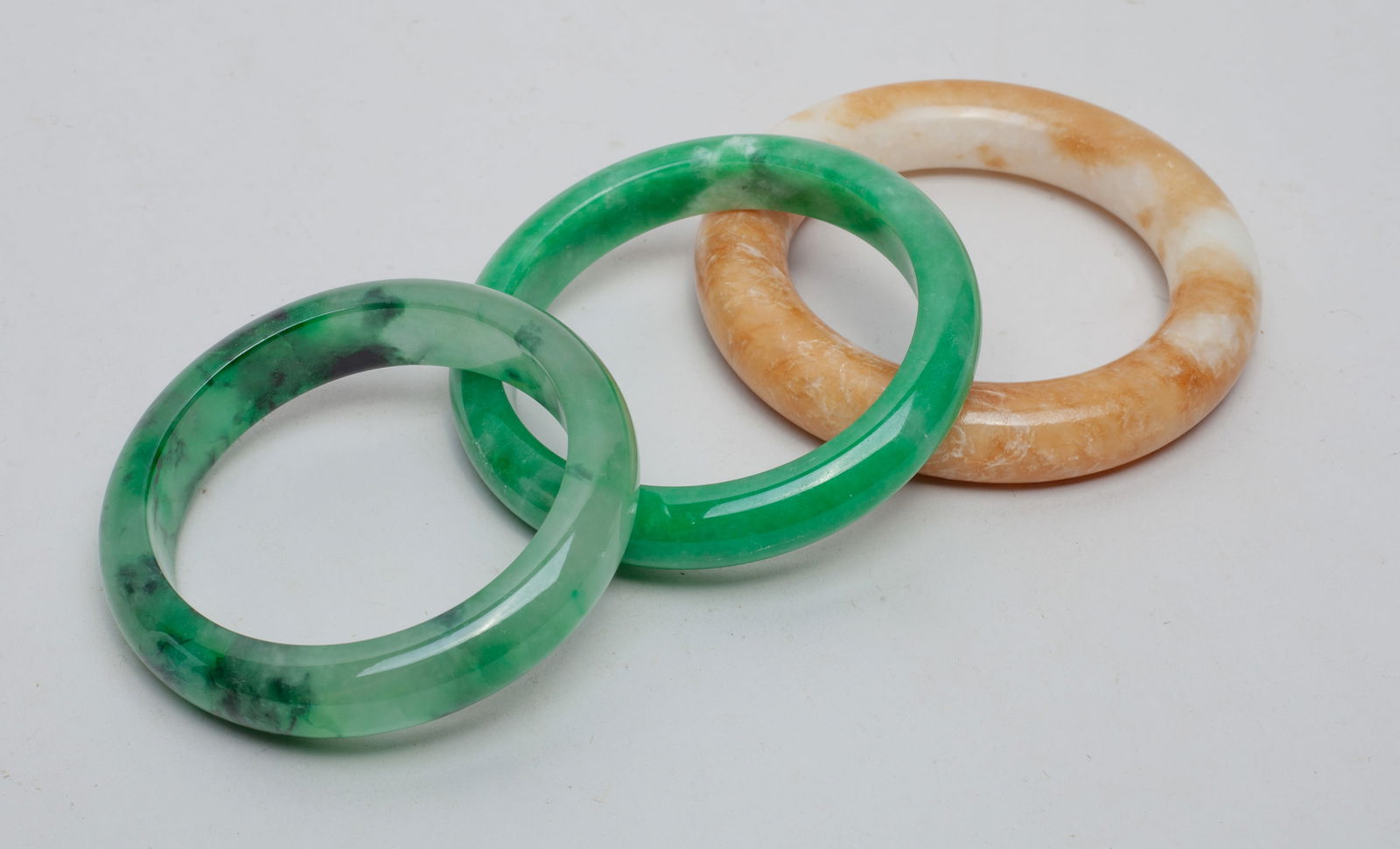 Three Chinese Export Bangles (1 of 9)