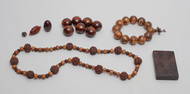 Chinese Wood & Nut Prayer Beads