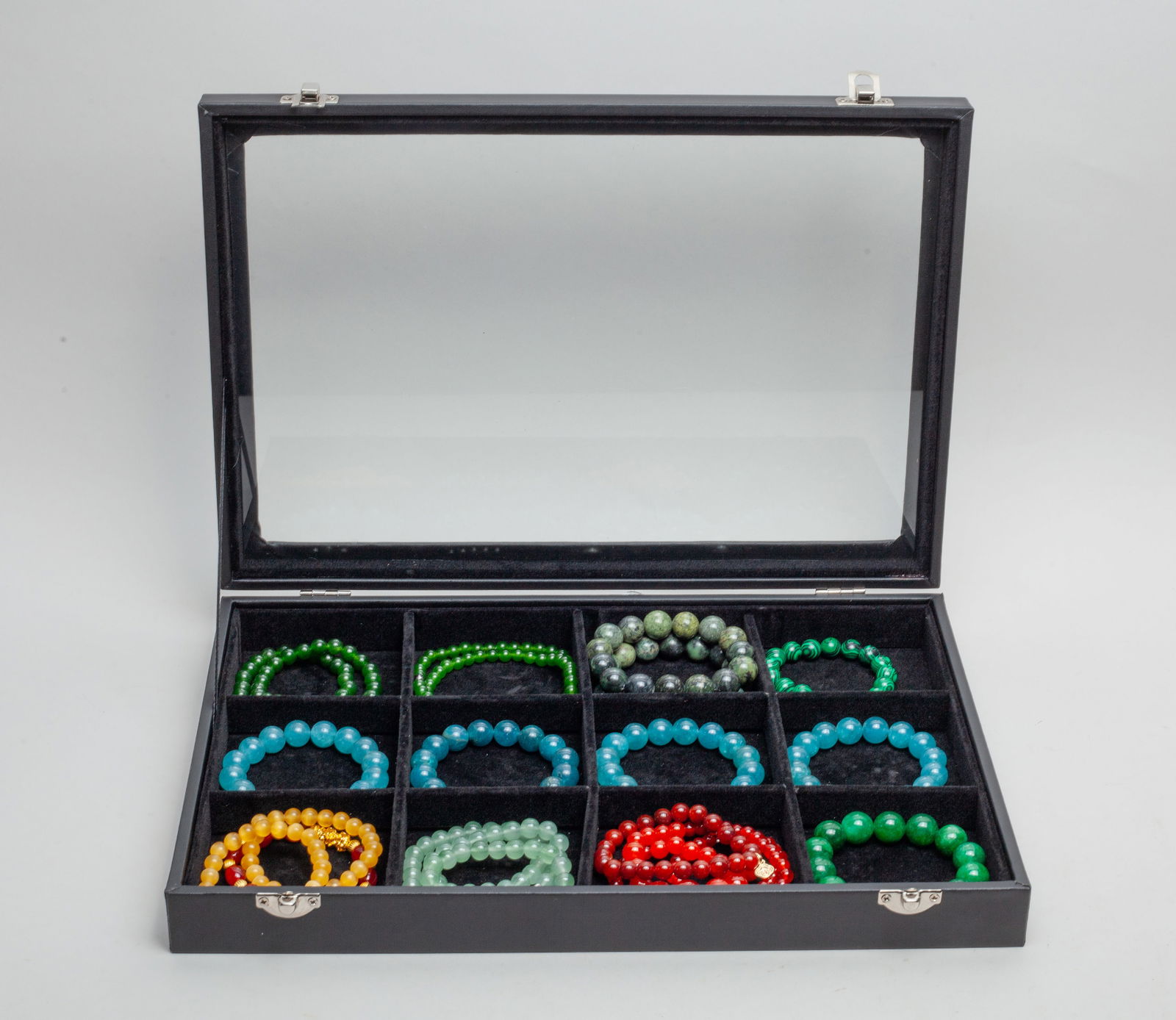 Estate Chinese Gemstone Beads (1 of 8)