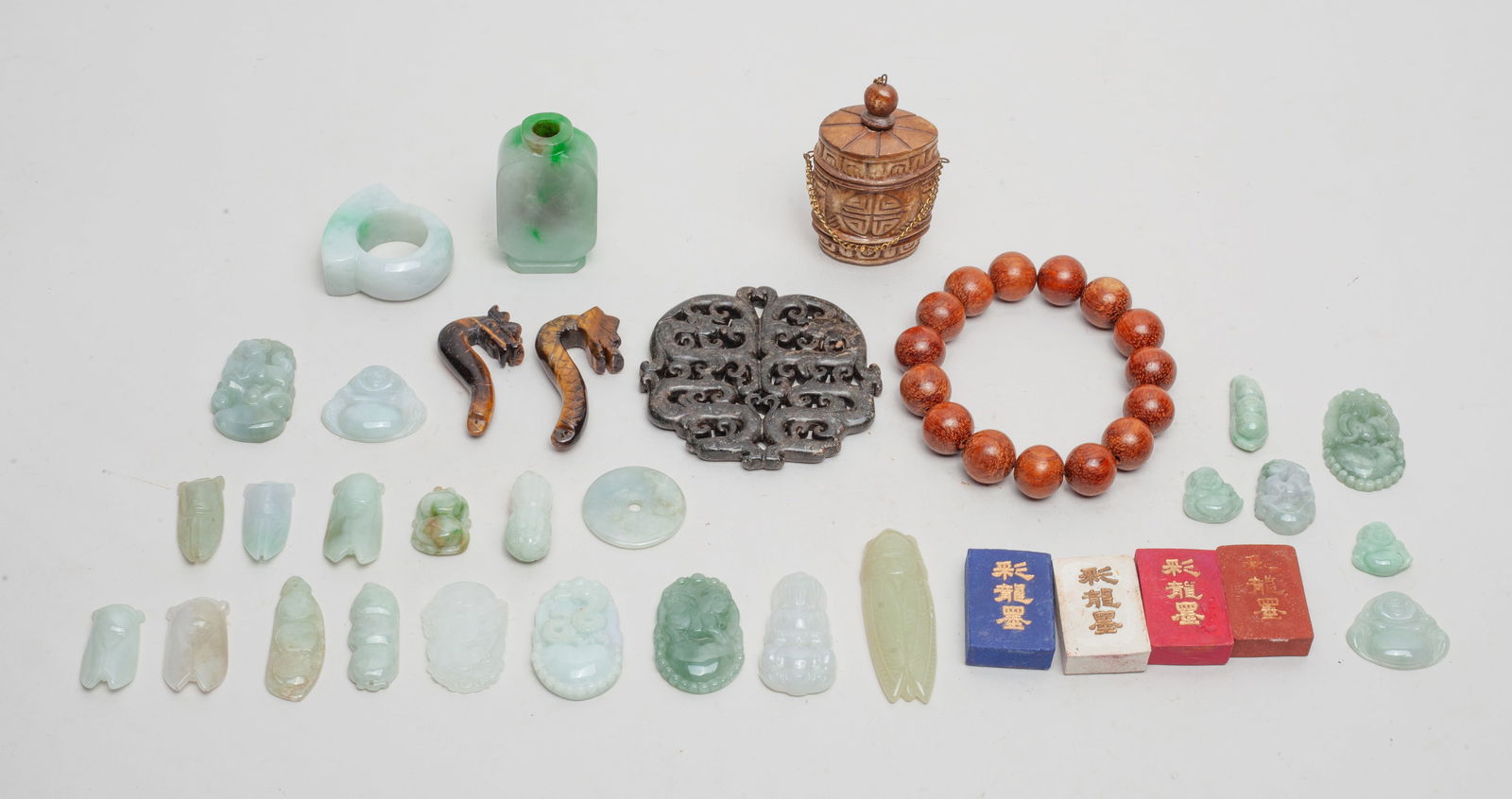 Chinese Jade, Stone & Beads (1 of 12)