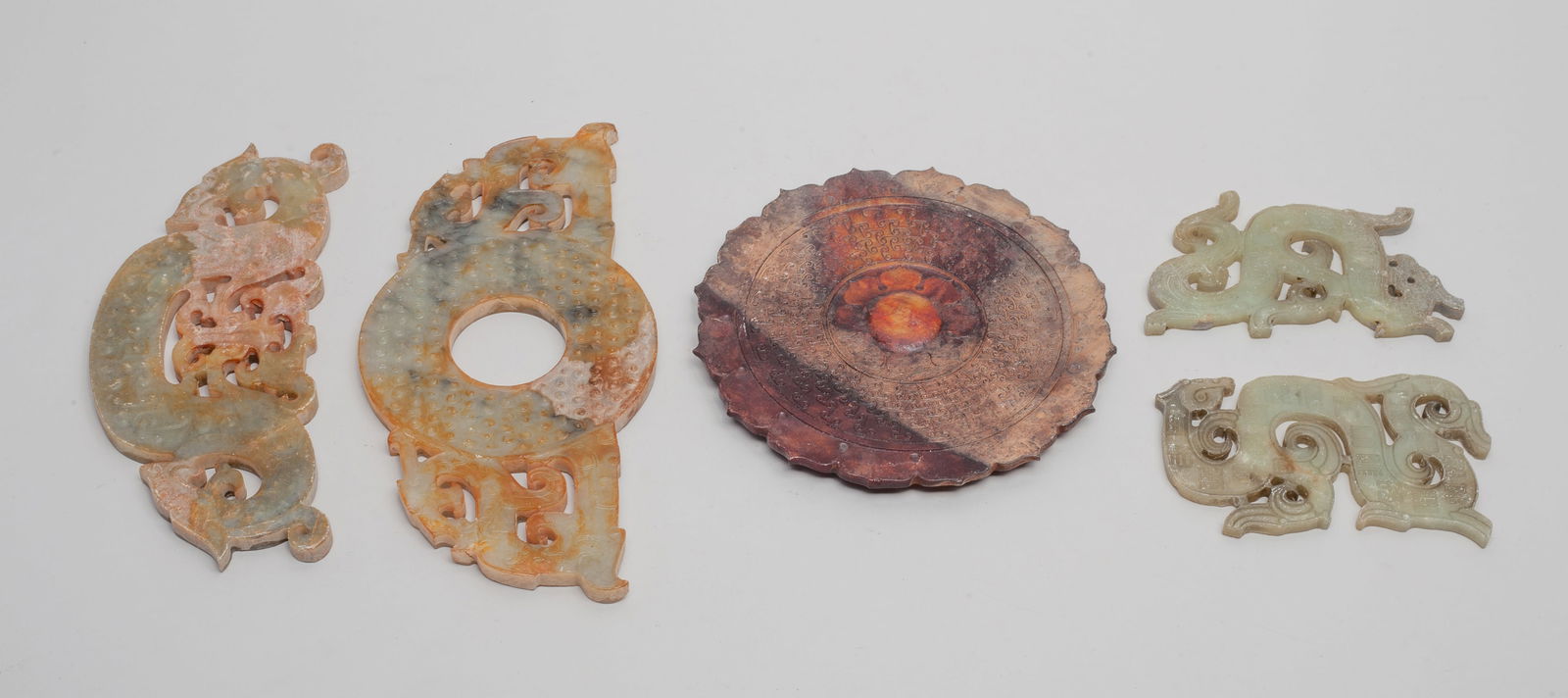 Estate Chinese Jade/ Stone Carvings (1 of 10)