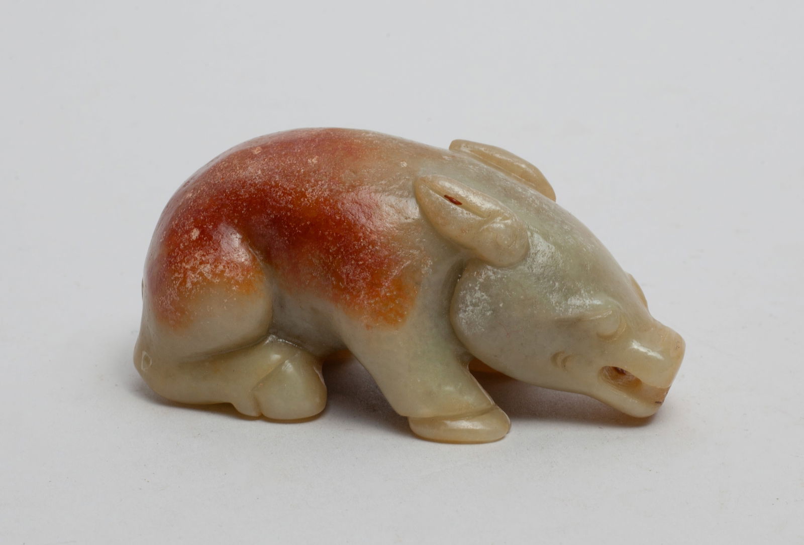 Chinese Jade/ Stone Sculpture of Beast (1 of 8)