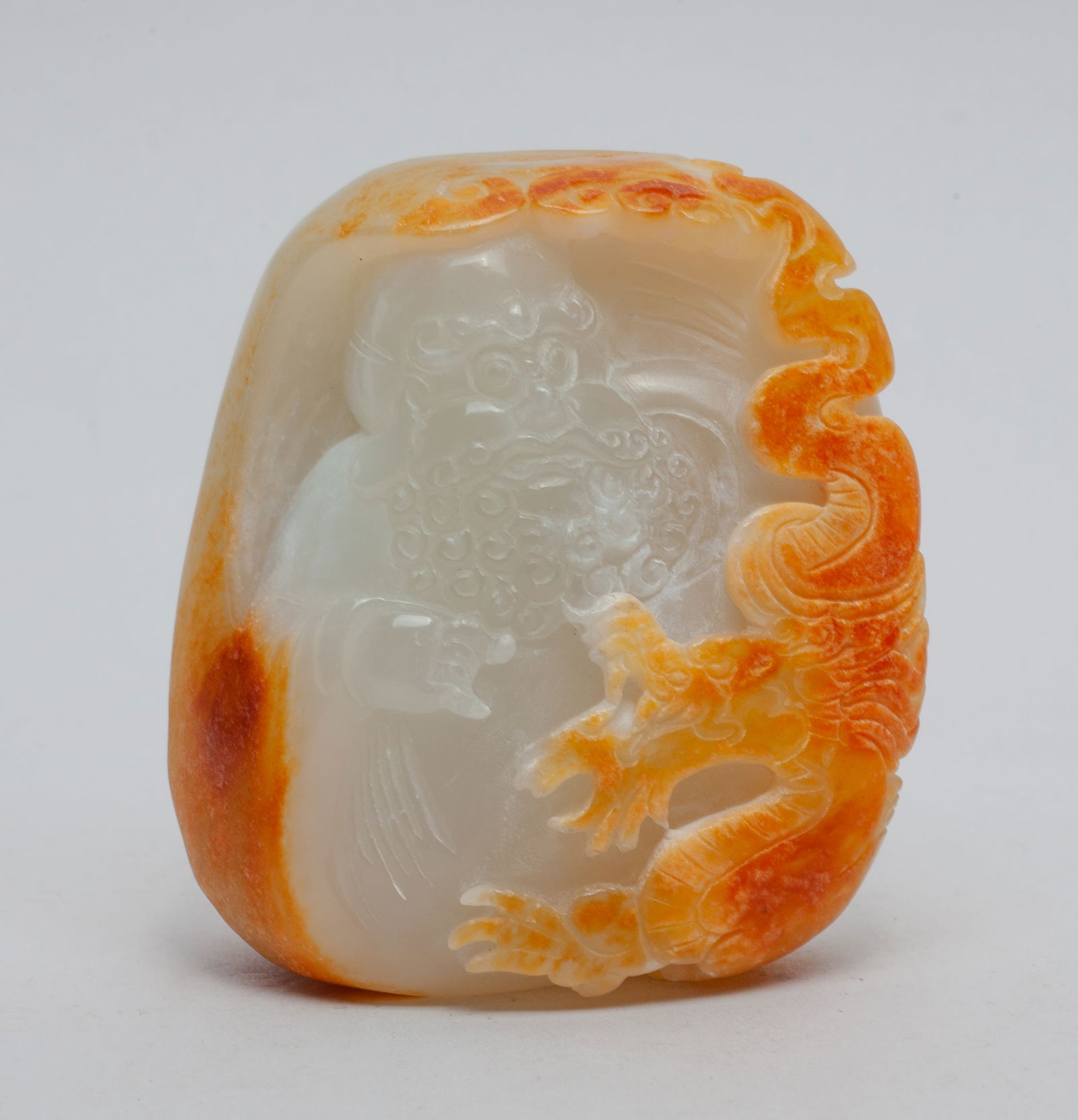 Large Chinese Jade/ Hard Stone Pendant (1 of 7)