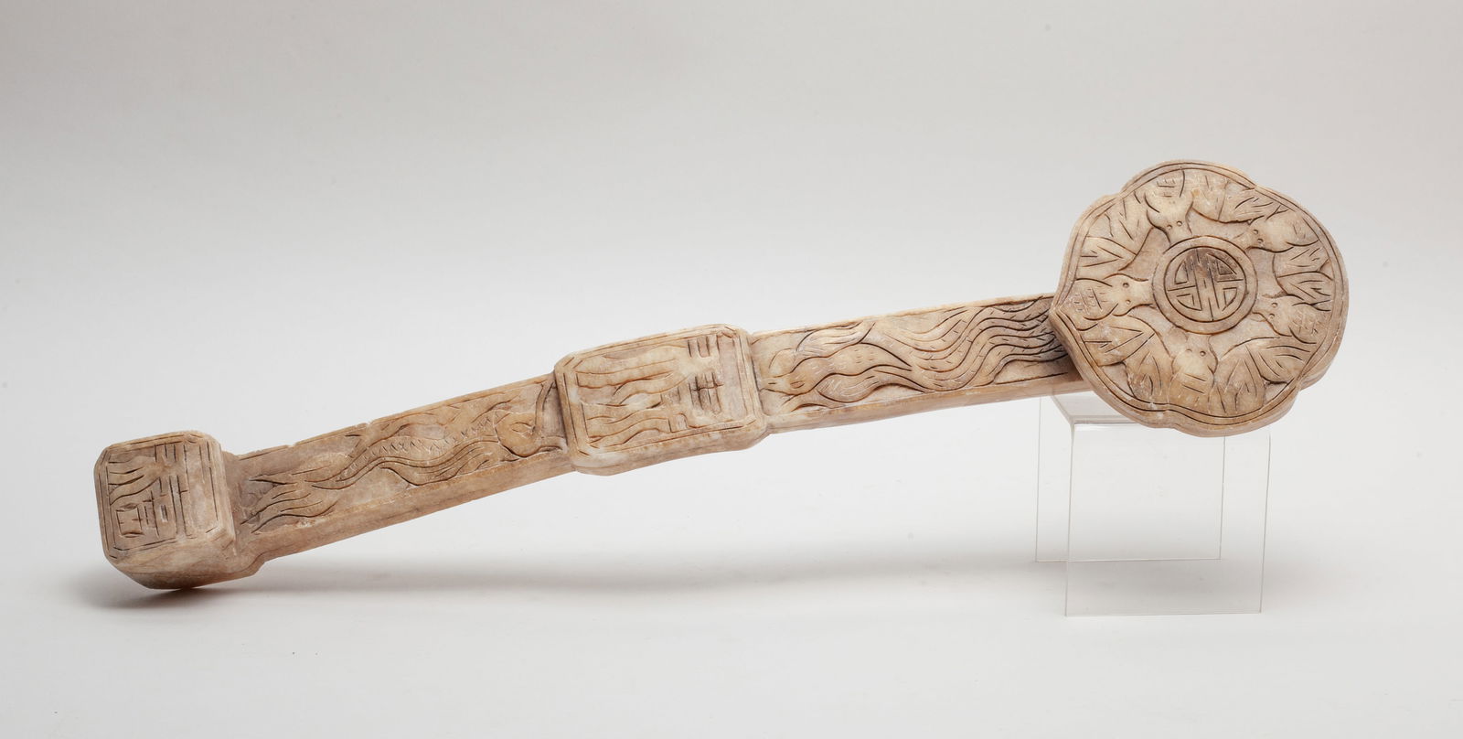 Chinese Jade/ Stone Sculpture of Ruyi (1 of 11)