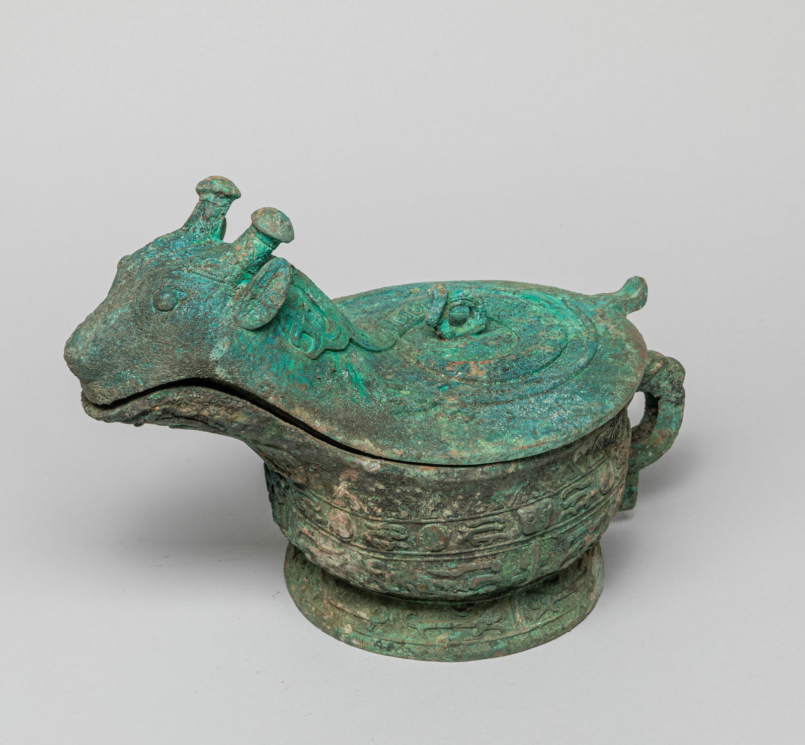 Large Chinese Bronze Covered Pot (1 of 14)