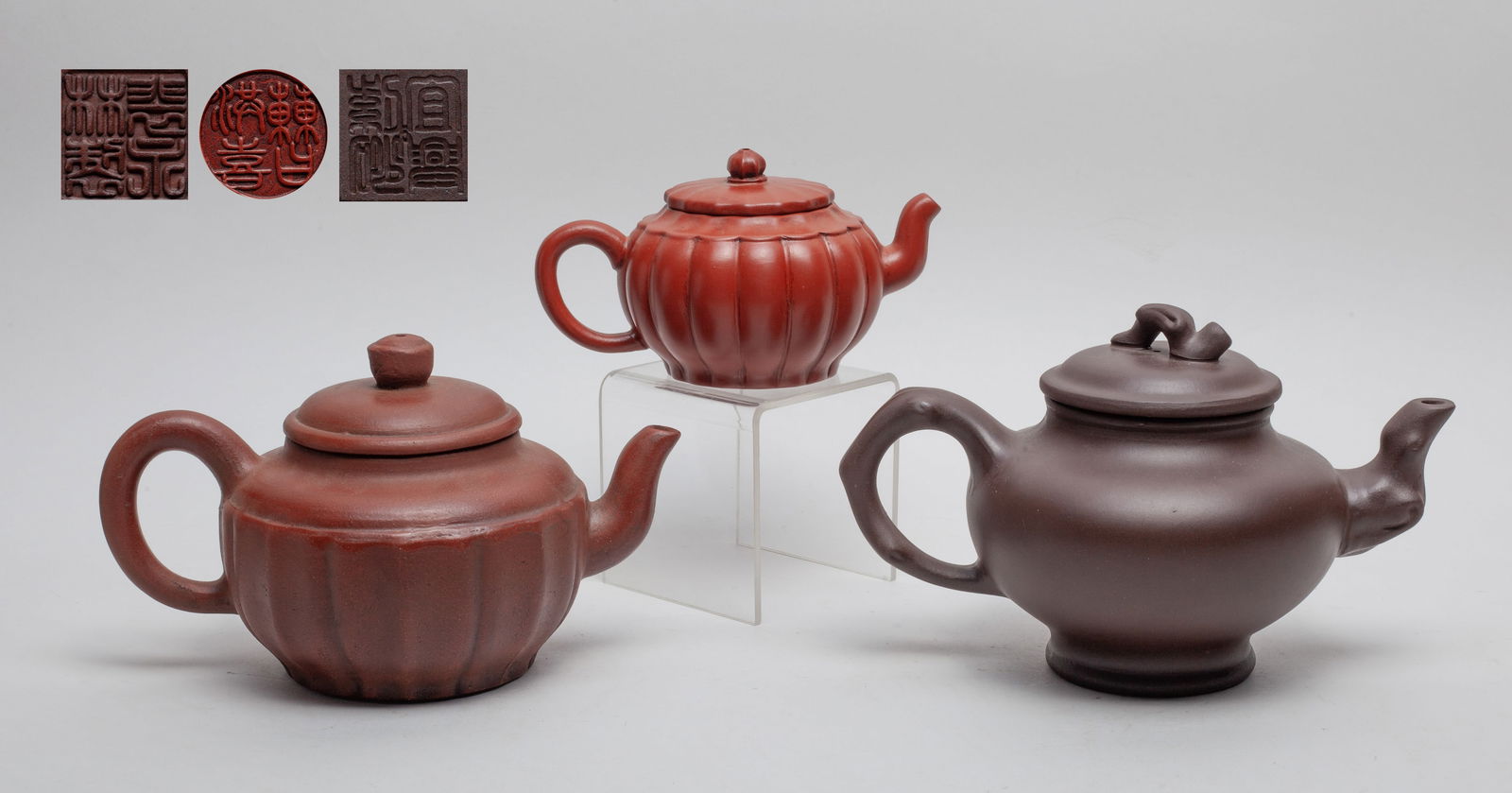 Chinese Yixing Zisha Tea Pots (1 of 13)