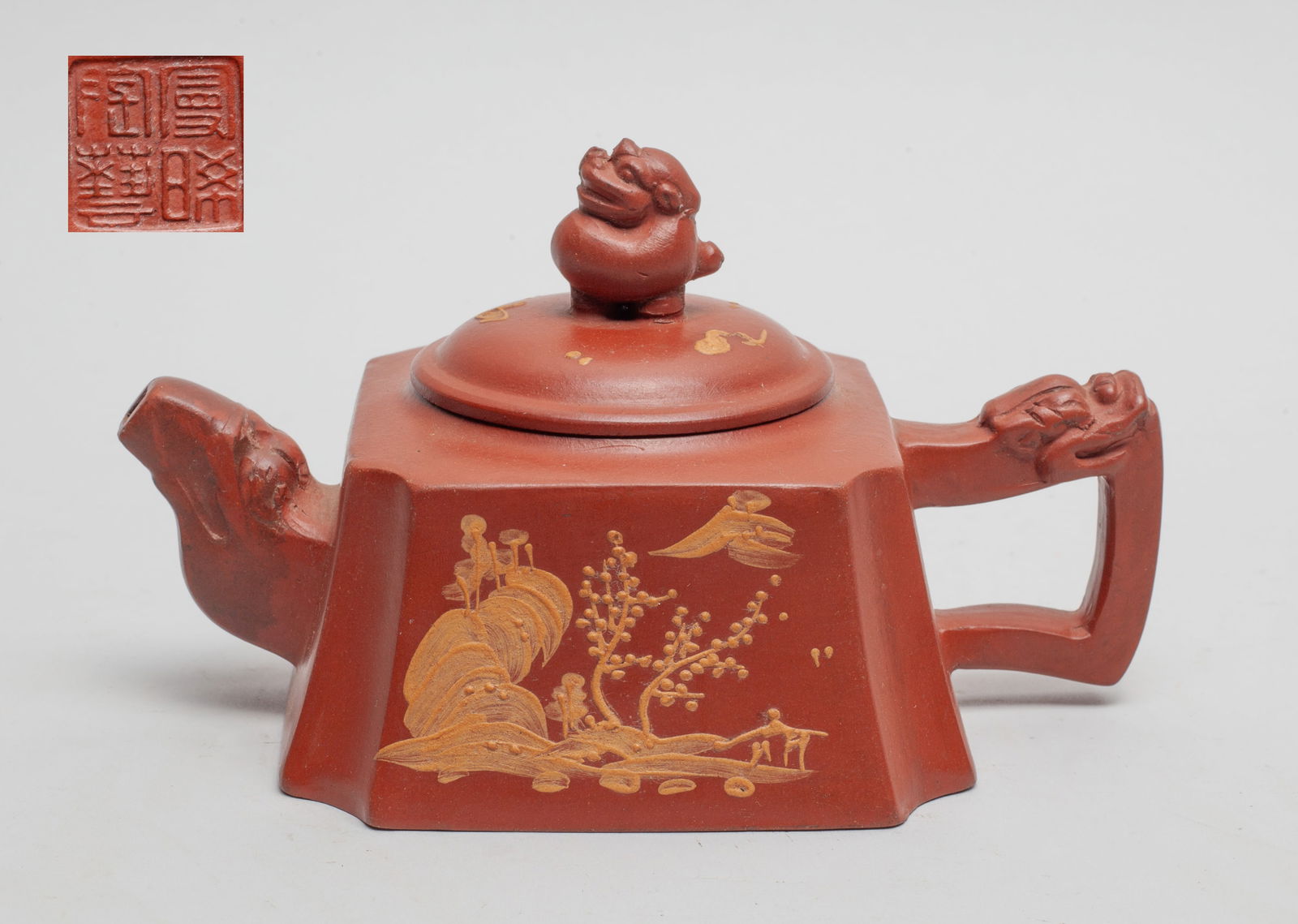 Collectible Chinese Yixing Zisha Tea Pot (1 of 10)