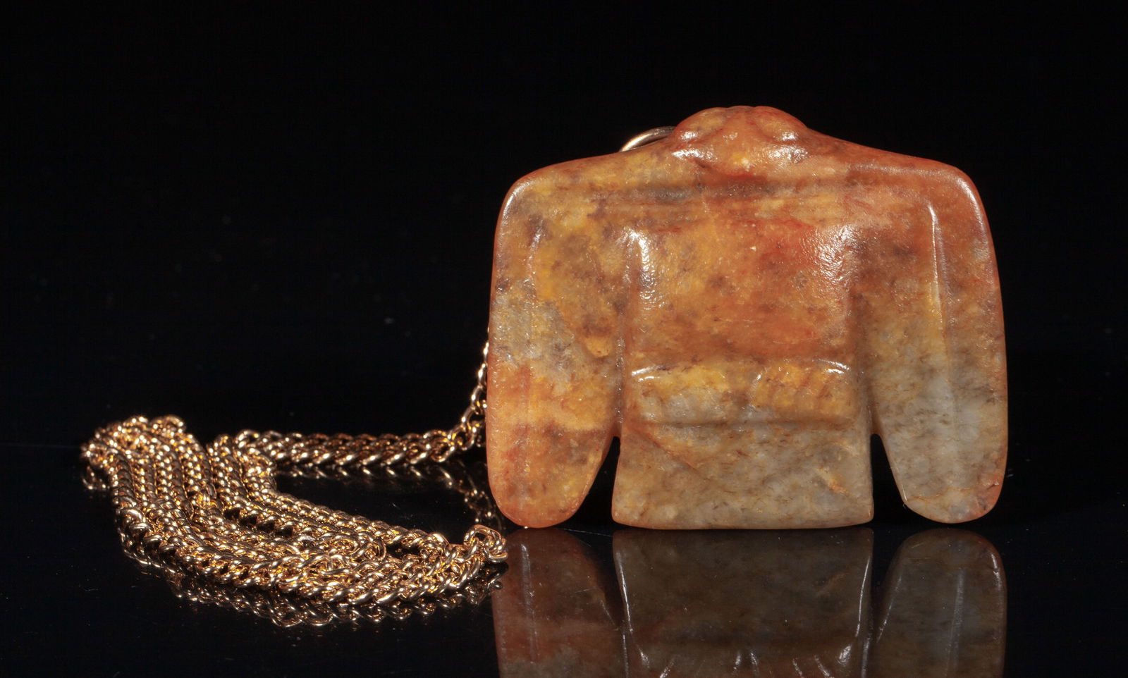 Chinese Russet Jade Pendant w/ Necklace (1 of 10)