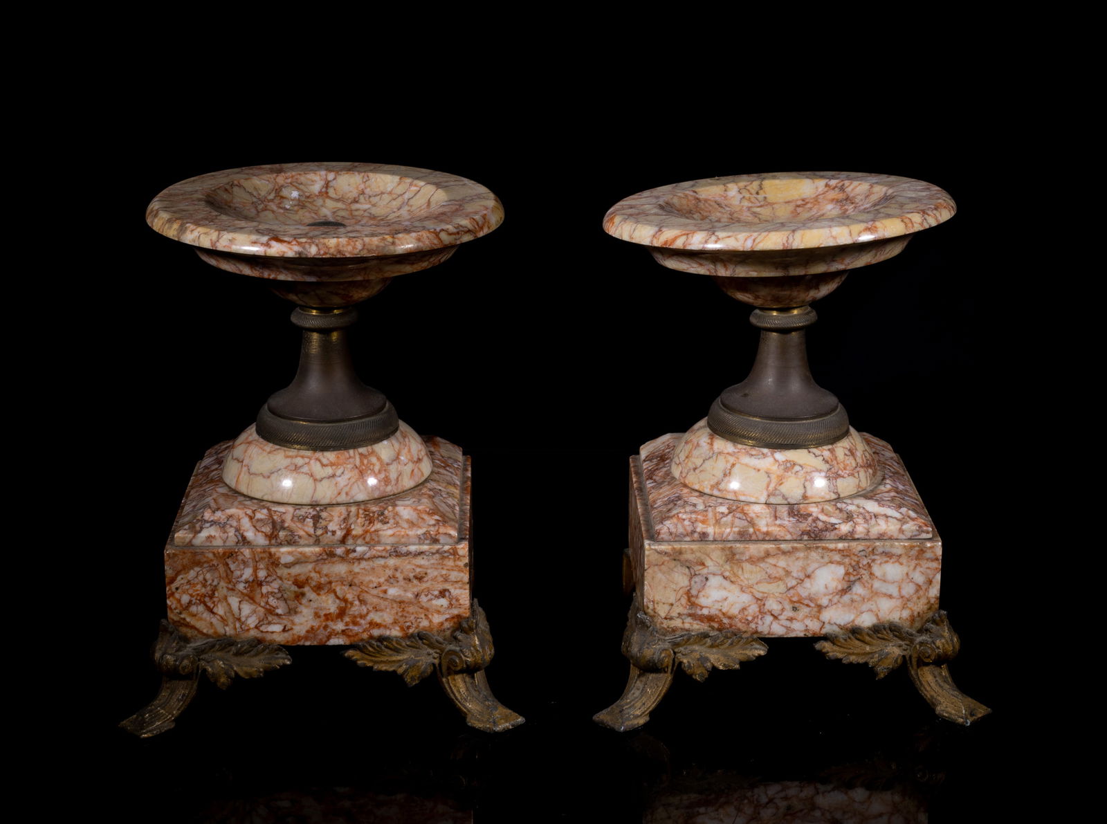 Pair France Antique Marble Sculptures, 1900s (1 of 9)