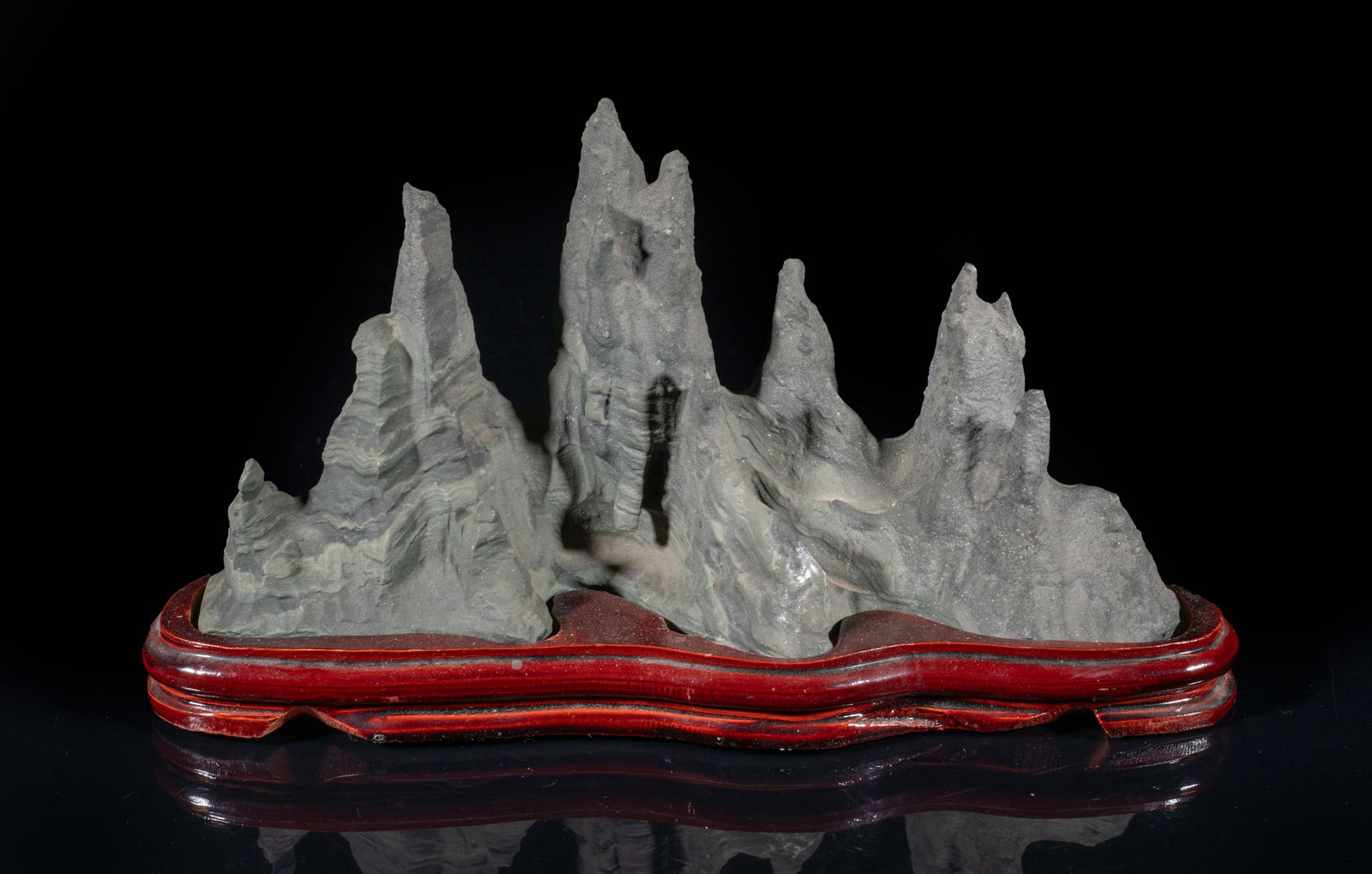 Collectible Chinese Scholar Stone Sculpture (1 of 10)