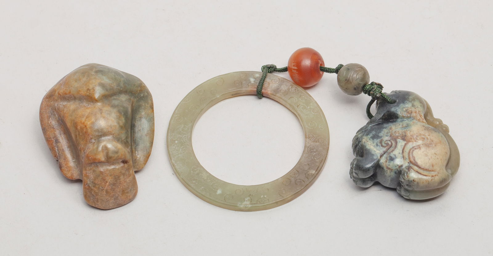 Chinese Export Jade Toggles (1 of 11)