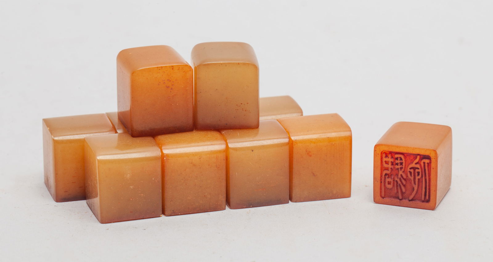 Estate Chinese Stone Seals (1 of 8)