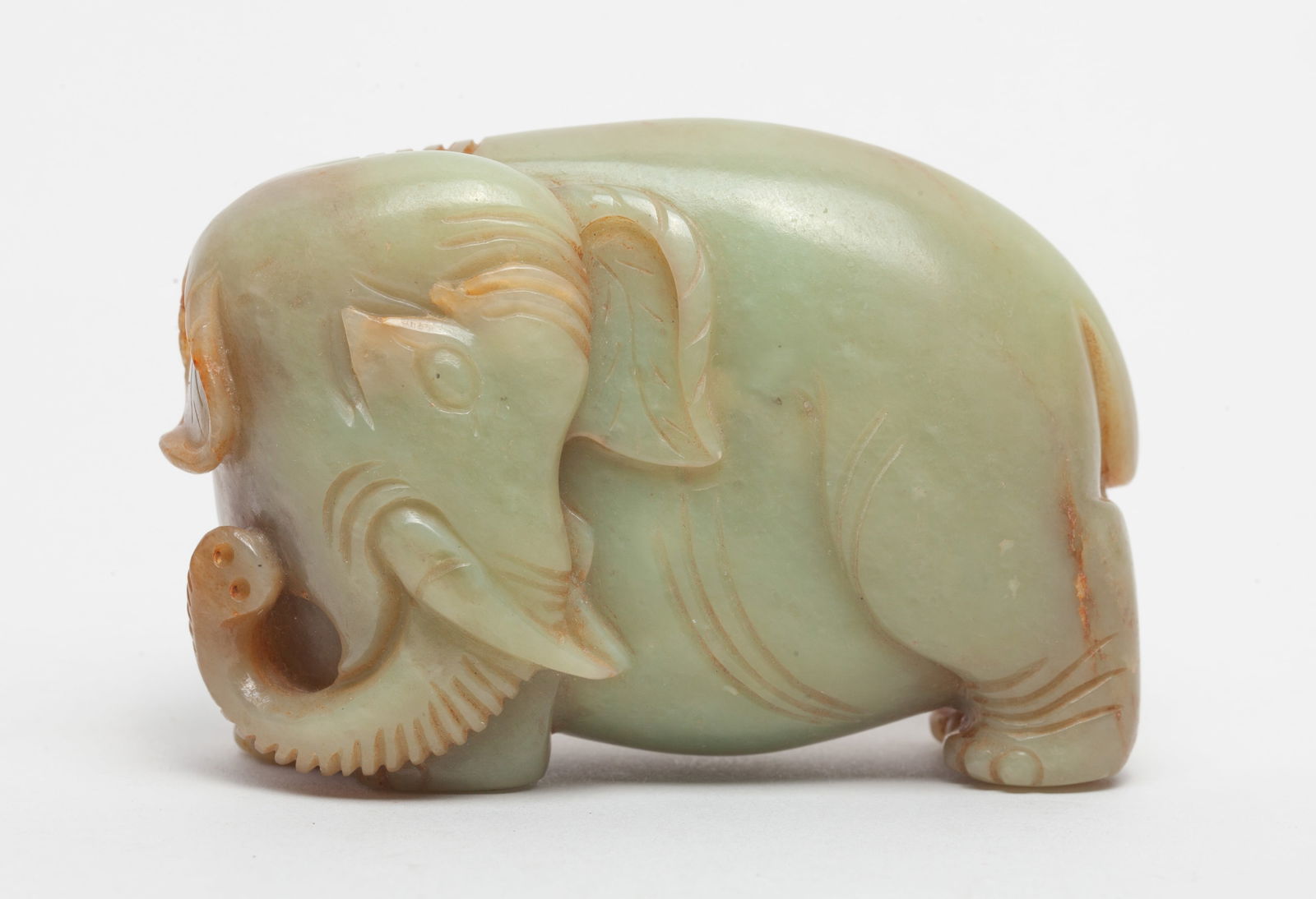 Chinese Yellow- Brown Jade Sculpture (1 of 11)
