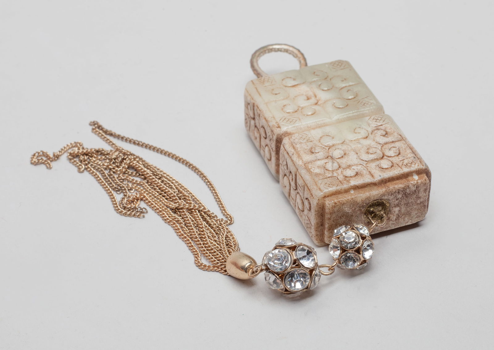 Lg Chinese Russet Jade Pendant (1 of 11)