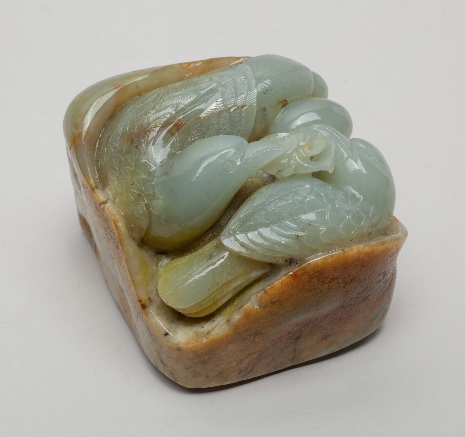 Large Chinese Russet Jade Sculpture (1 of 12)