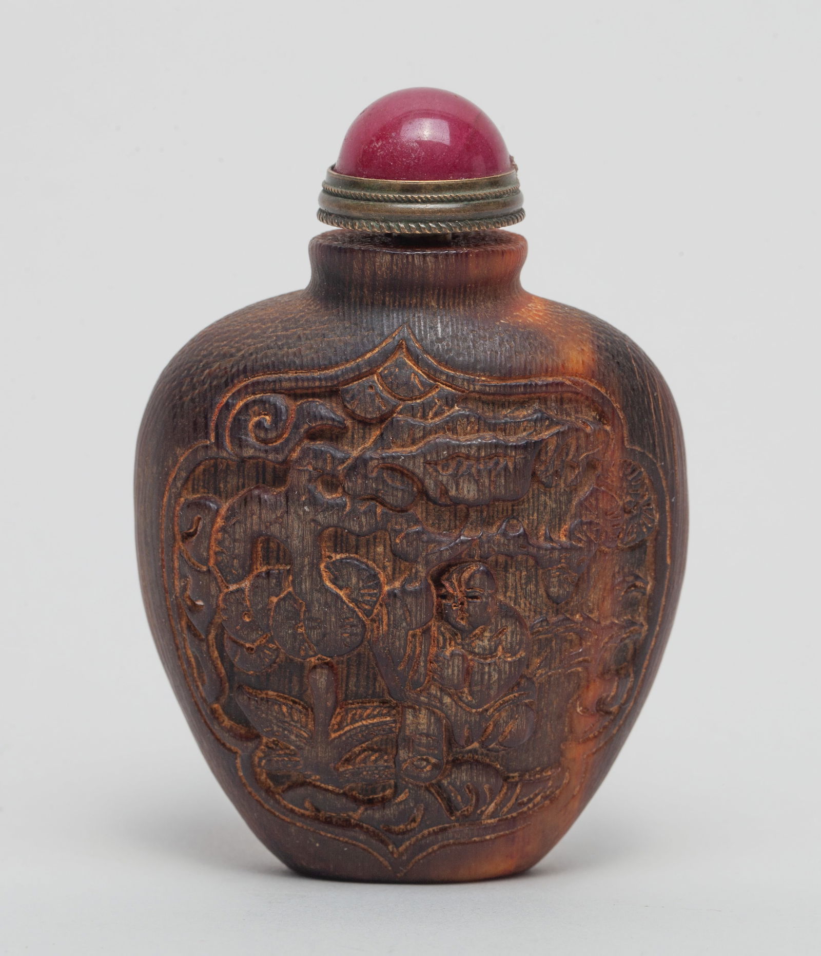 Collectible Chinese Carved Snuff Bottle (1 of 7)