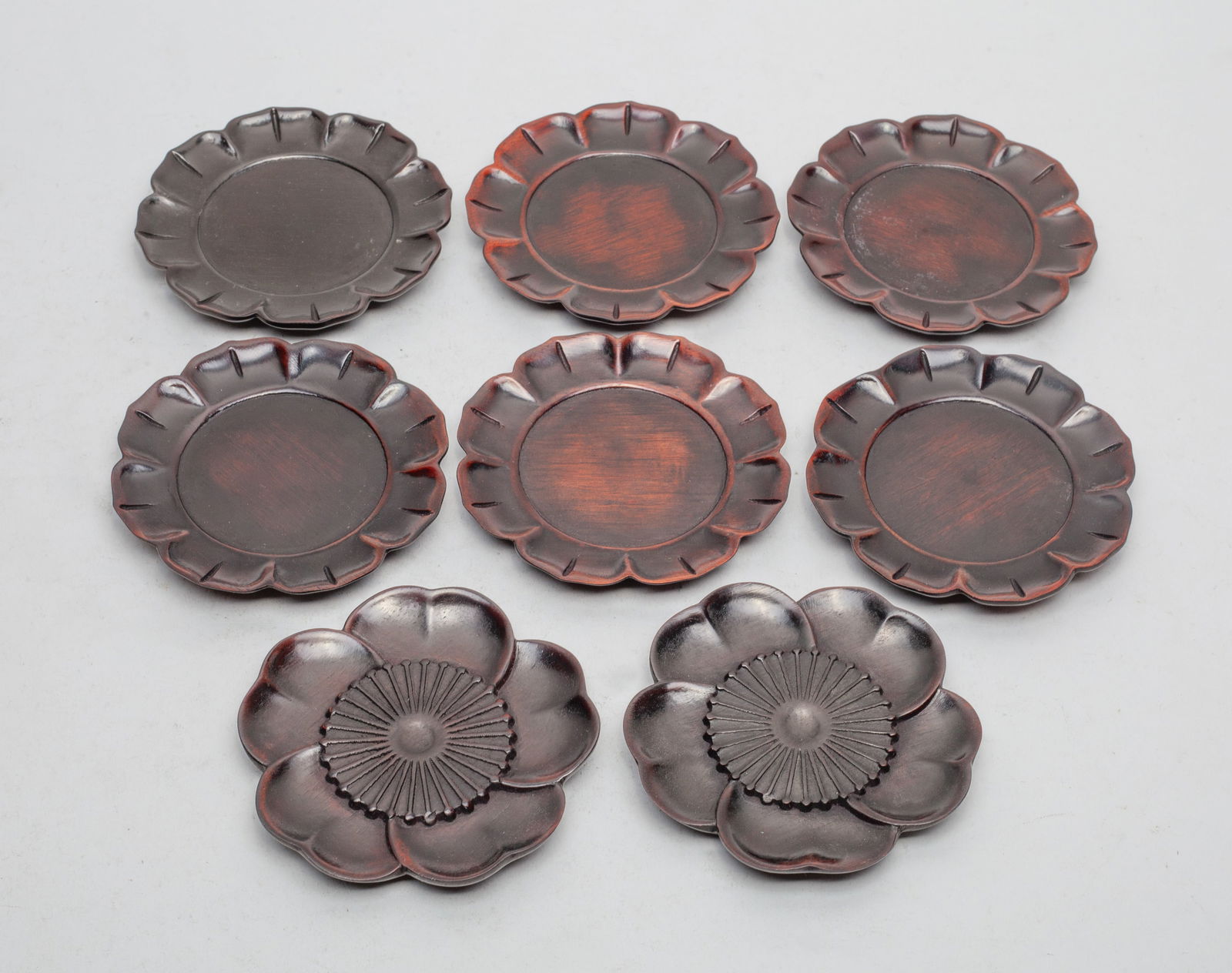 Collectible Chinese Wood Plates (1 of 8)