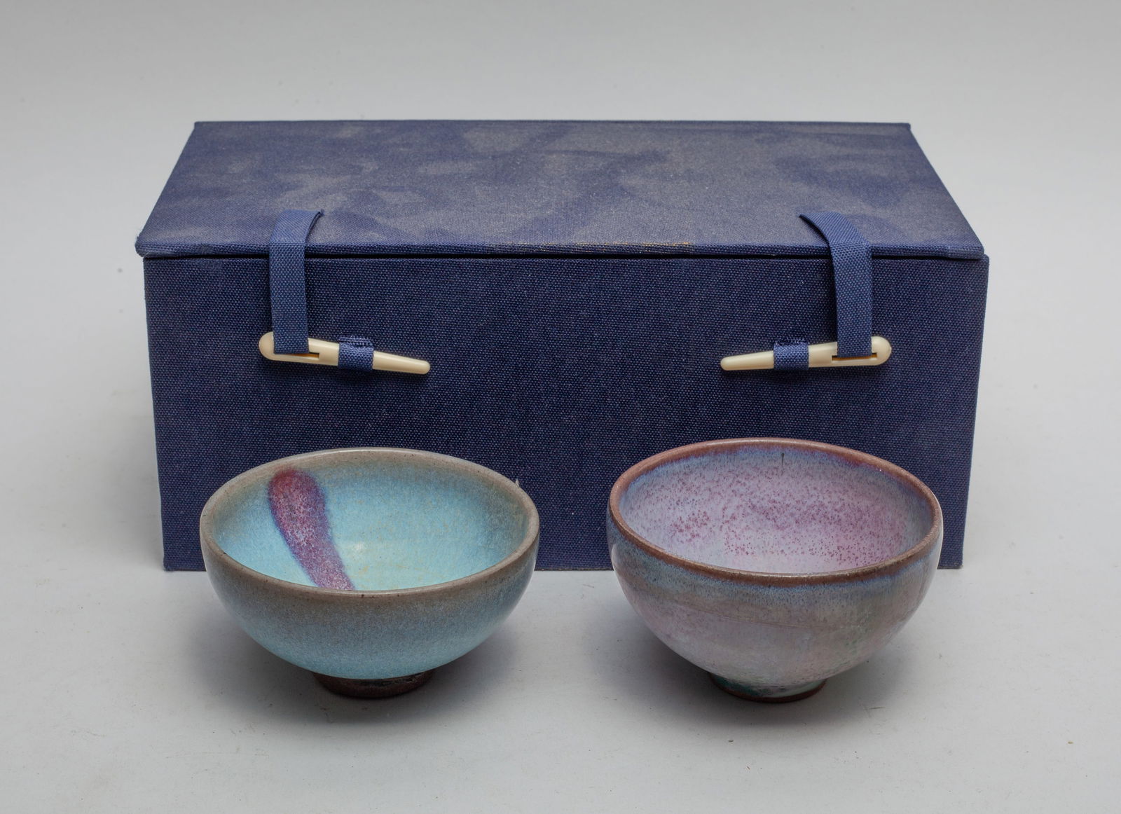 Two Chinese Jun Ware Porcelain Tea Cups (1 of 9)