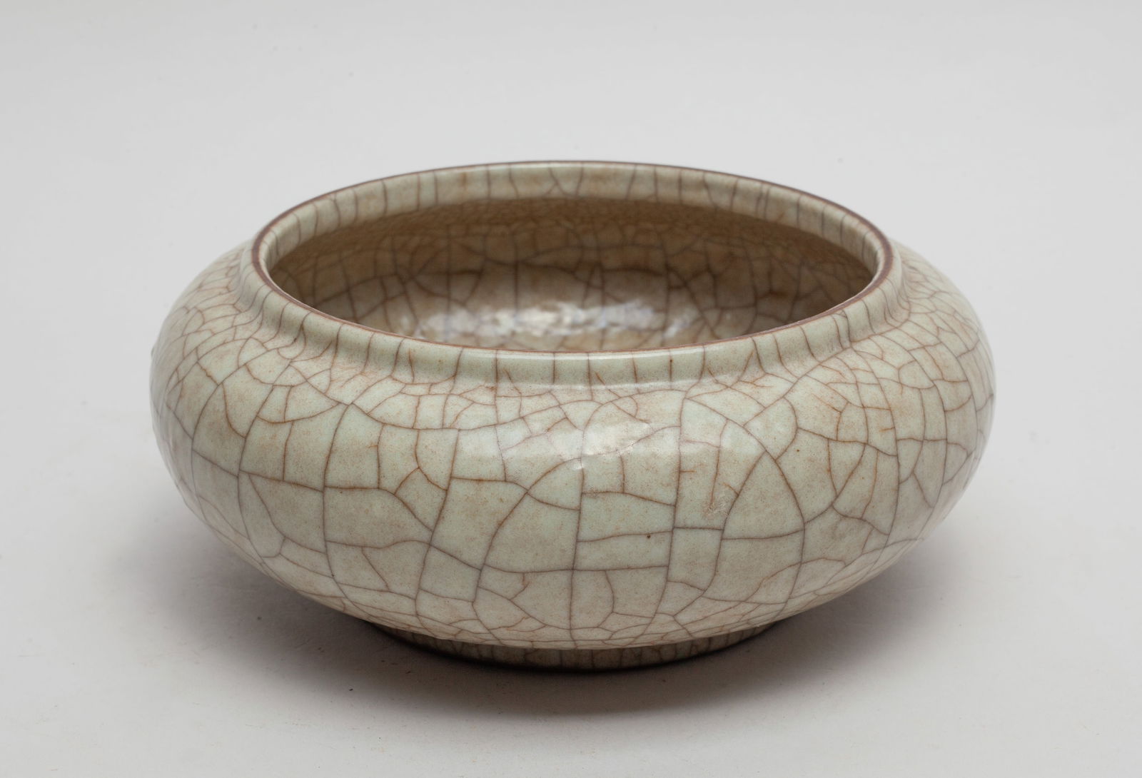 Chinese Ge Ware Porcelain Brush Washer (1 of 9)