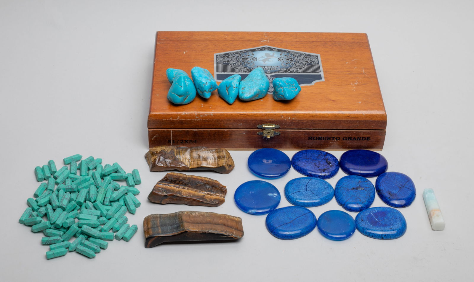 Estate Tiger Eye & Gemstone Collections (1 of 5)