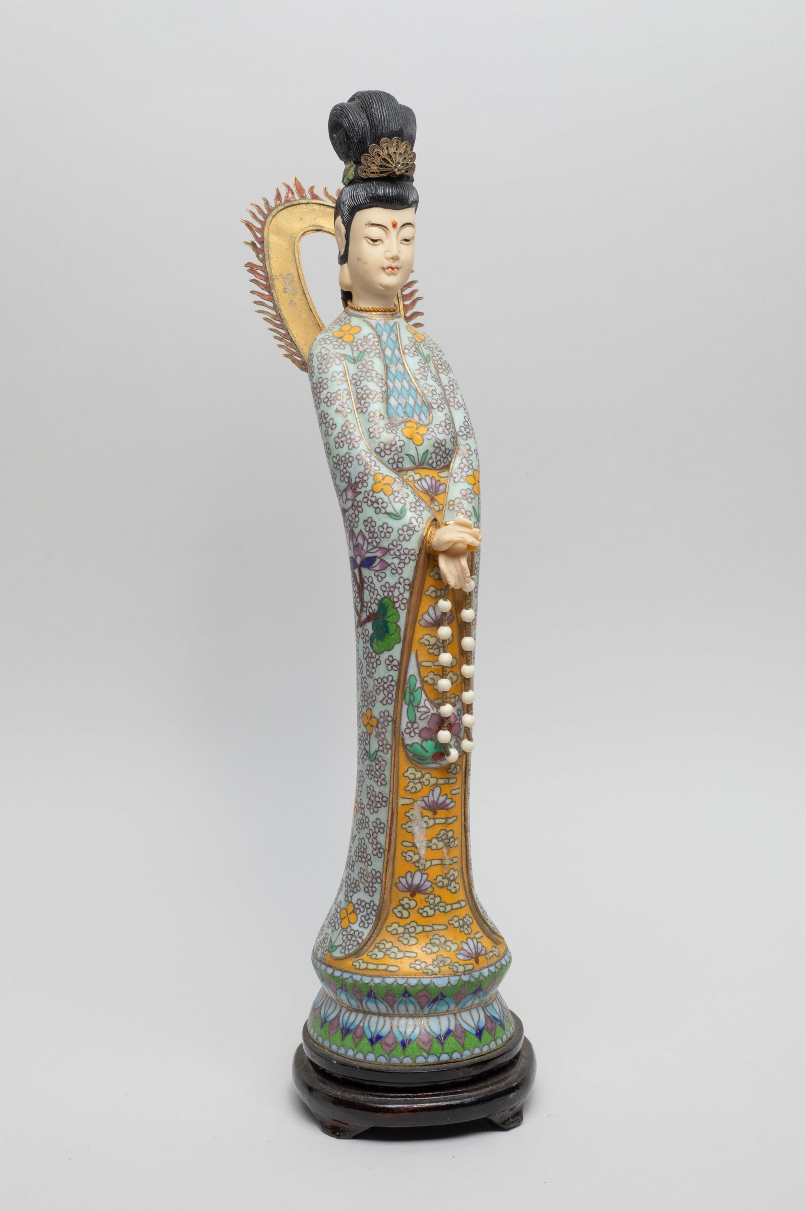 Chinese Export Cloisonne Figure (1 of 9)