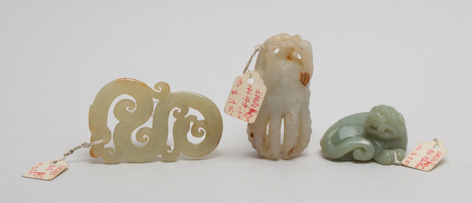 Three Chinese Jade Toggles (1 of 14)