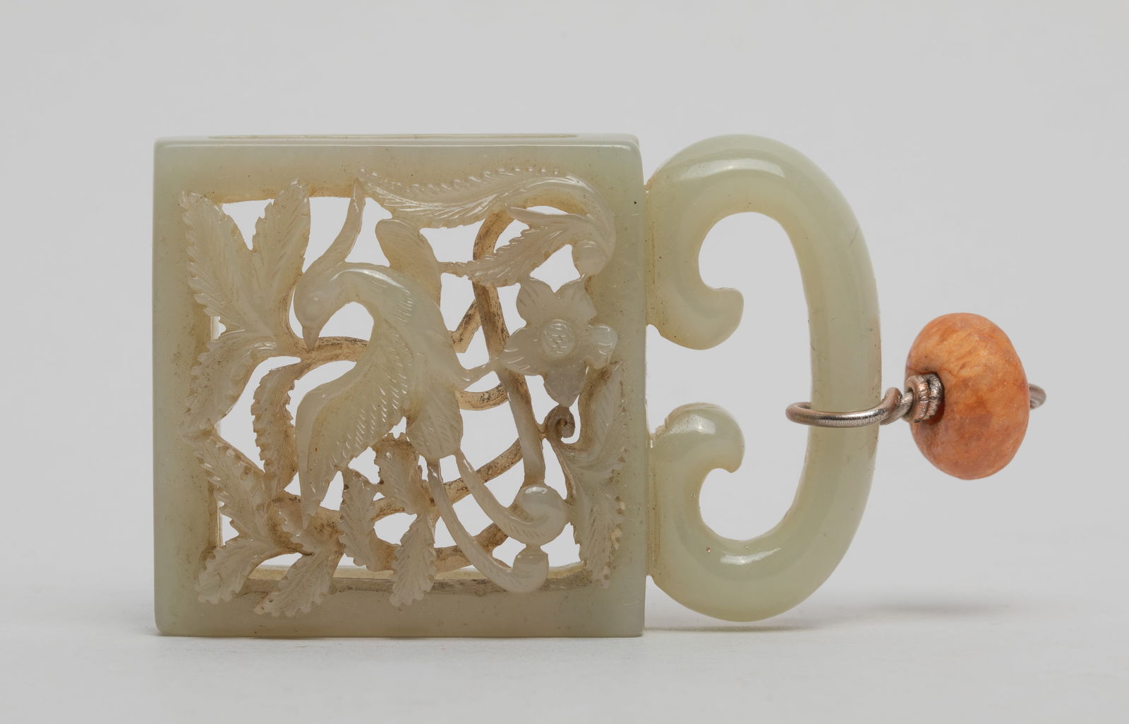 Chinese Jade & Cameo Agate Pendant (1 of 13)