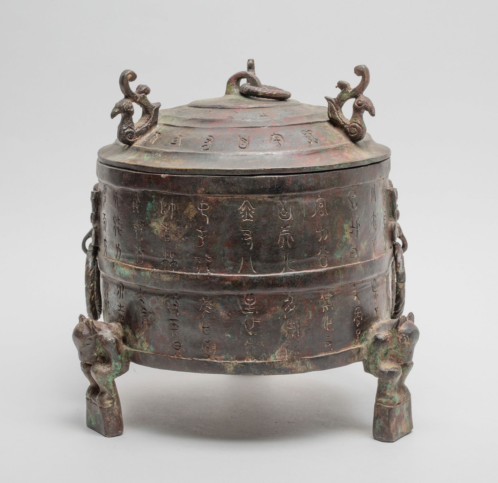 Special Chinese Bronze Covered Pot (1 of 11)