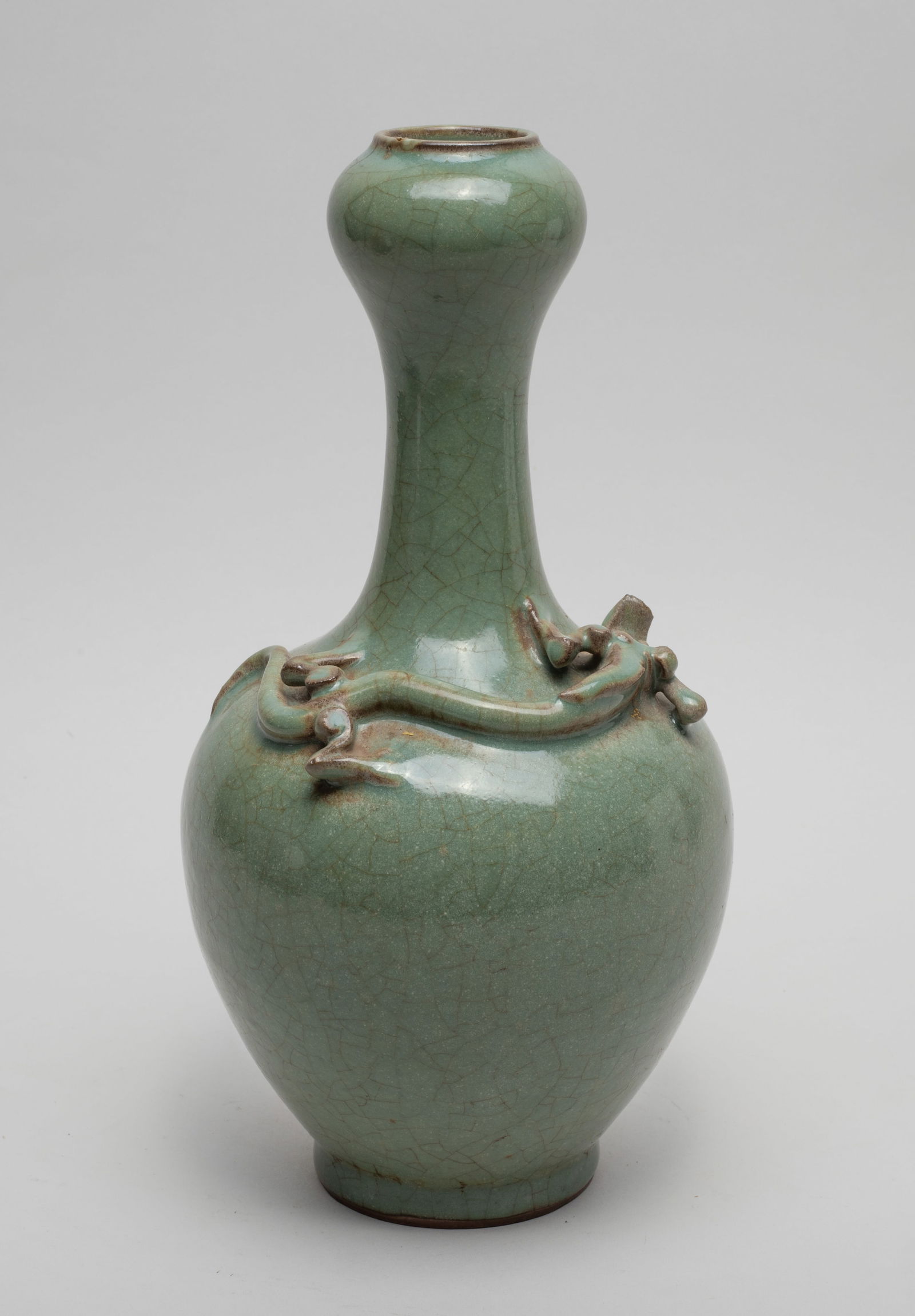 Chinese Longquan Porcelain Dragon Vase (1 of 11)