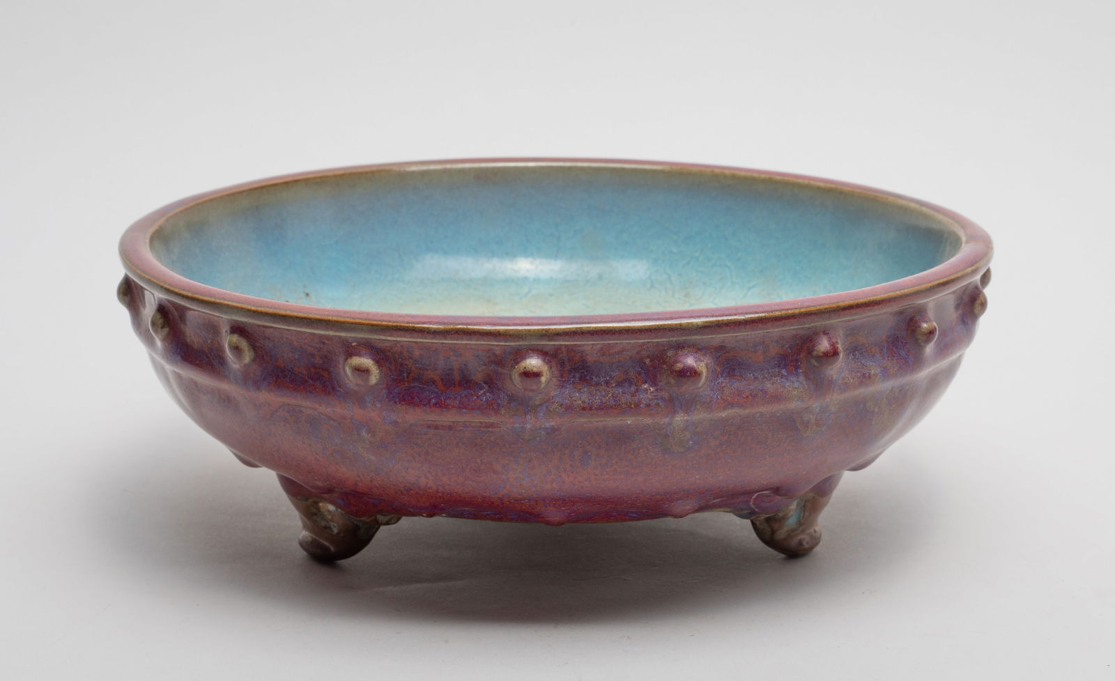 Large Chinese Jun Ware Porcelain Brush Washer (1 of 11)